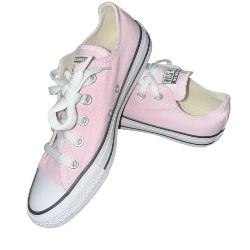 Converse Chuck Taylor All Star OX Low Top Canvas Pink Foam Women's Sneakers - Picture 4 of 8